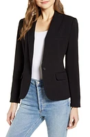 Vince Camuto Nina Classic Notched Collar Blazer in Rich Black at Nordstrom, Size 00