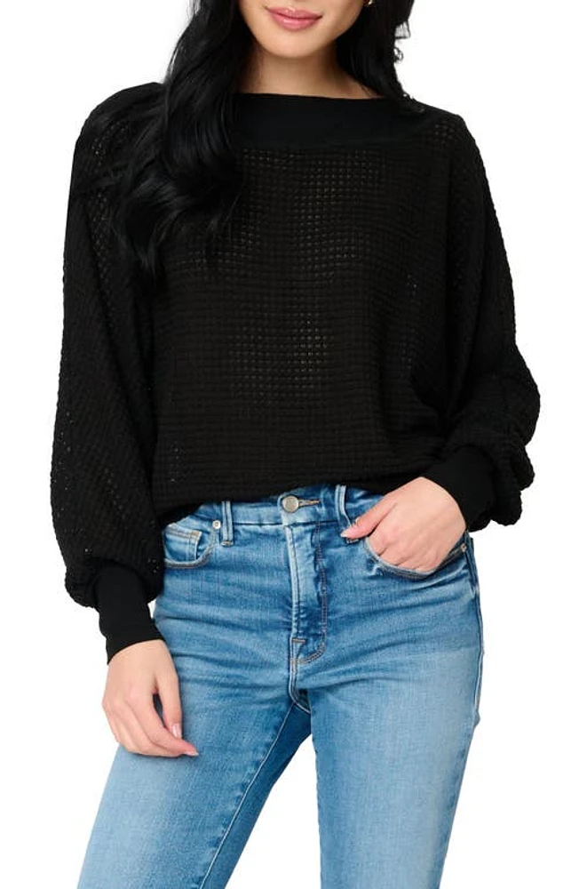 GIBSONLOOK Wheels Up Open Weave Sweater at Nordstrom,