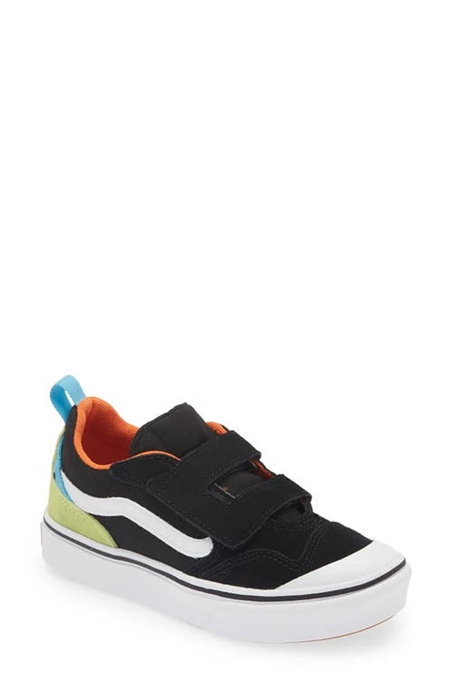 Vans Kids' New Skool V Sneaker Black/Multi at Nordstrom, M