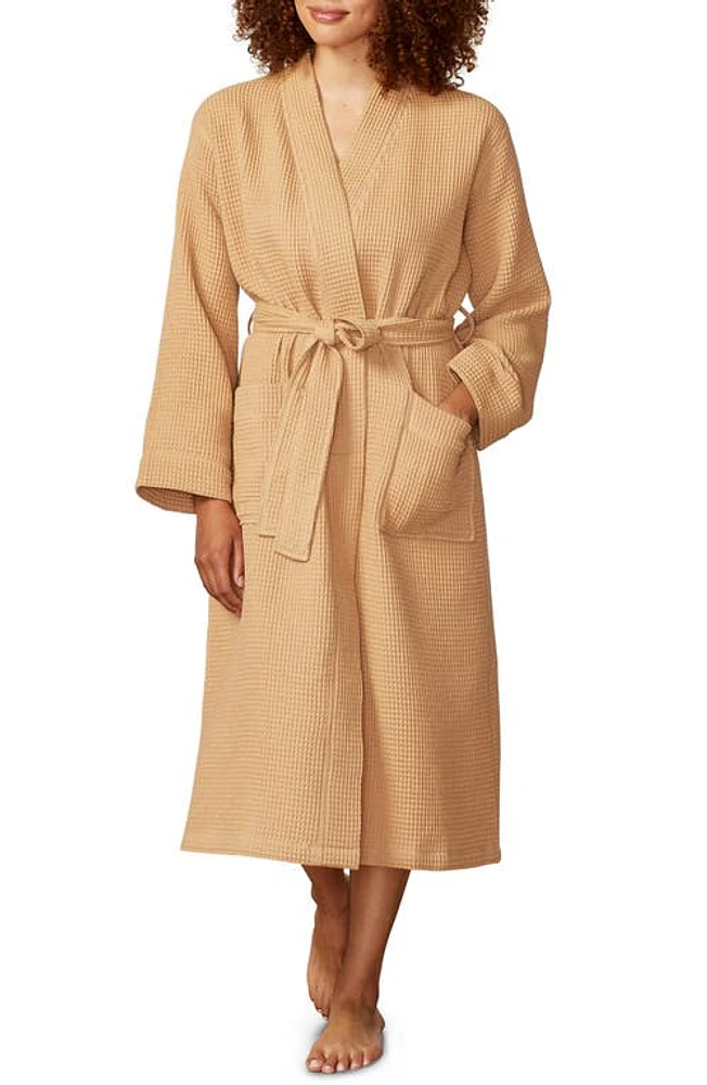 Coyuchi Gender Inclusive Waffle Weave Organic Cotton Robe in Coyuchi Cotton at Nordstrom