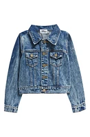 Lola & the Boys Kids' Sunny Days Embellished Denim Jacket Indigo at Nordstrom,