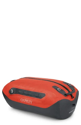 Osprey Transporter 100L Waterproof Duffle Backpack in Mars Orange at Nordstrom