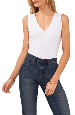 Vince Camuto Back Cutout Sleeveless Knit Tank at Nordstrom,