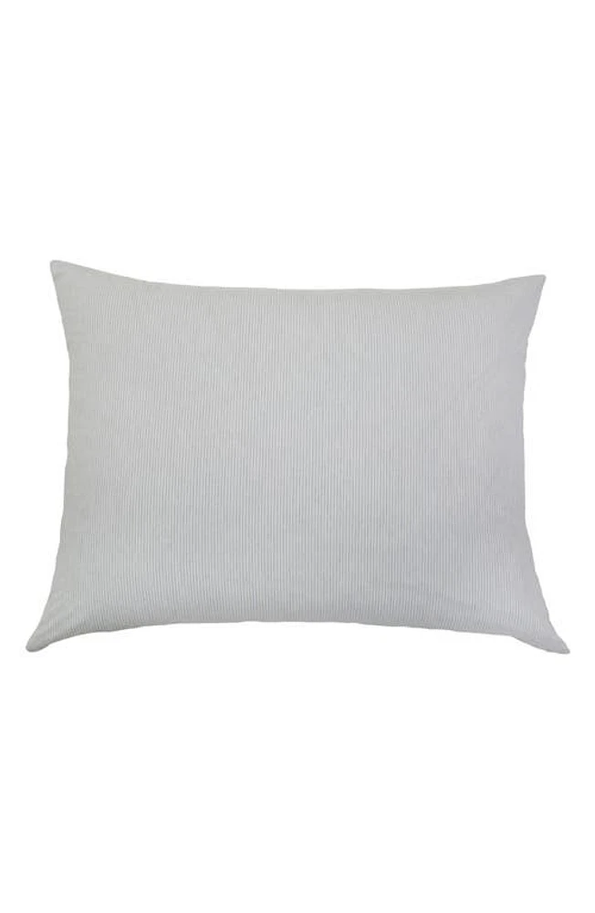 Pom Pom at Home Luke Stripe Cotton Big Accent Pillow in Light Blue at Nordstrom, Size 28X36