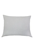 Pom Pom at Home Luke Stripe Cotton Big Accent Pillow in Light Blue at Nordstrom, Size 28X36