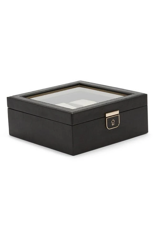 WOLF Palermo 6-Piece Watch Box in Black at Nordstrom