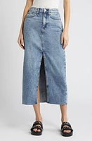 rag & bone Clara Denim Midi Skirt Elle at Nordstrom,