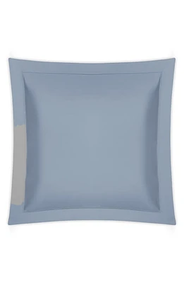 Matouk Talita Hemstitch Euro Sham in Hazy Blue at Nordstrom