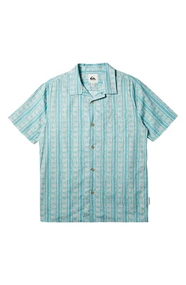 Quiksilver Pool Party Camp Shirt Capri Pacific Tribe at Nordstrom,