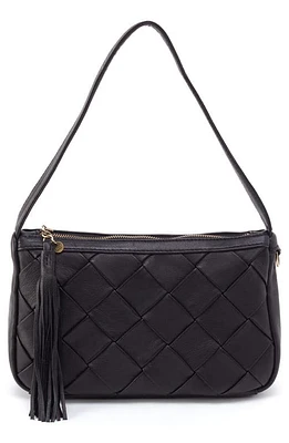 HOBO Kole Quilted Leather Shoulder Bag in Black at Nordstrom