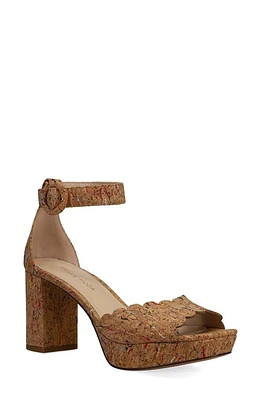 Pelle Moda Aneko Platform Sandal in Multi Cork at Nordstrom, Size 7