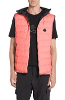 Moncler Nubiera Hooded Down Vest Desert Rose at Nordstrom,