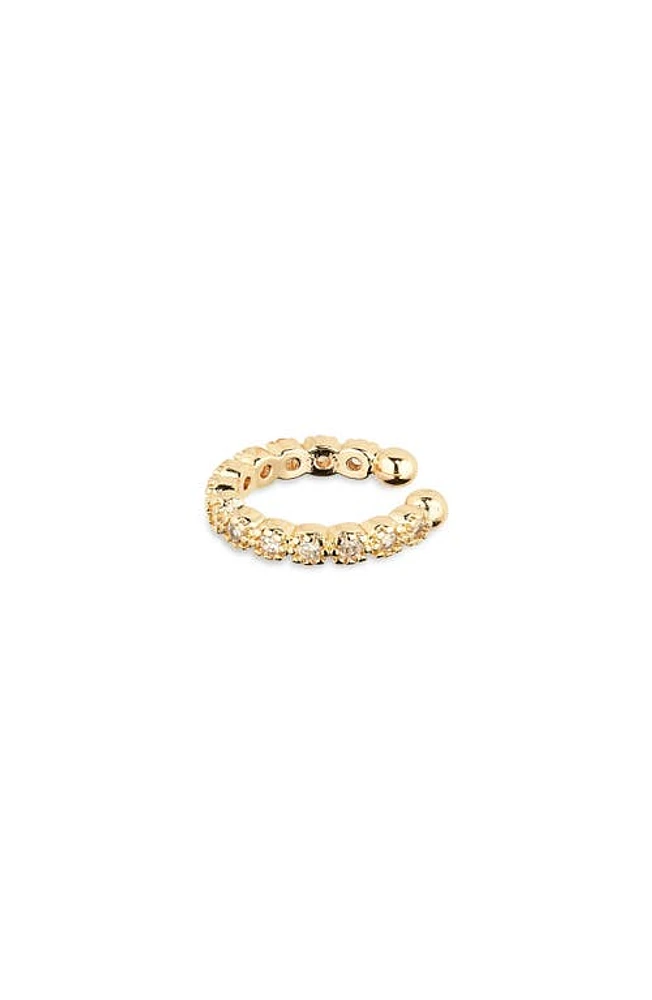 Child of Wild Cubic Zirconia Circle Ear Cuff in Gold at Nordstrom