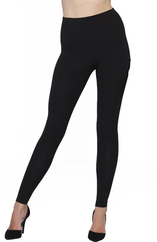 Angel Maternity Tummy Tight Postpartum Leggings Black at Nordstrom,