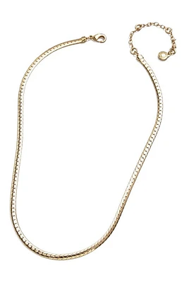 BaubleBar Snake Chain Necklace in Gold at Nordstrom