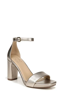 Naturalizer Joy Ankle Strap Sandal Light Bronze Leather at Nordstrom,