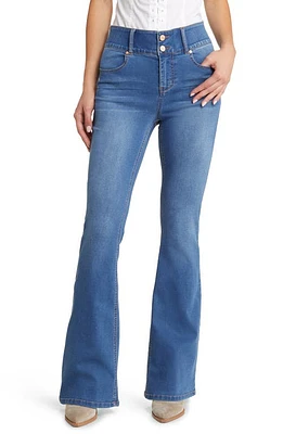 1822 Denim Fit & Lift High Waist Flare Jeans Elsie at Nordstrom,