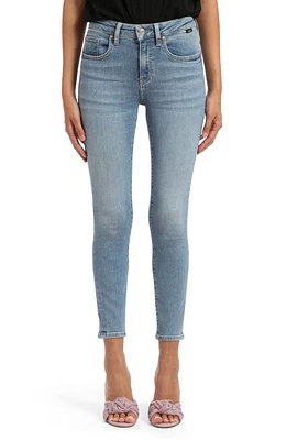 Mavi Jeans Tess Crop Skinny Light Used Vintage Flex Blue at Nordstrom, 27