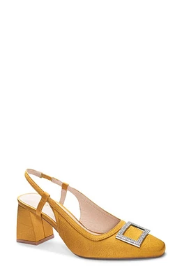 42 Gold Zilina Slingback Pump Yellow at Nordstrom,