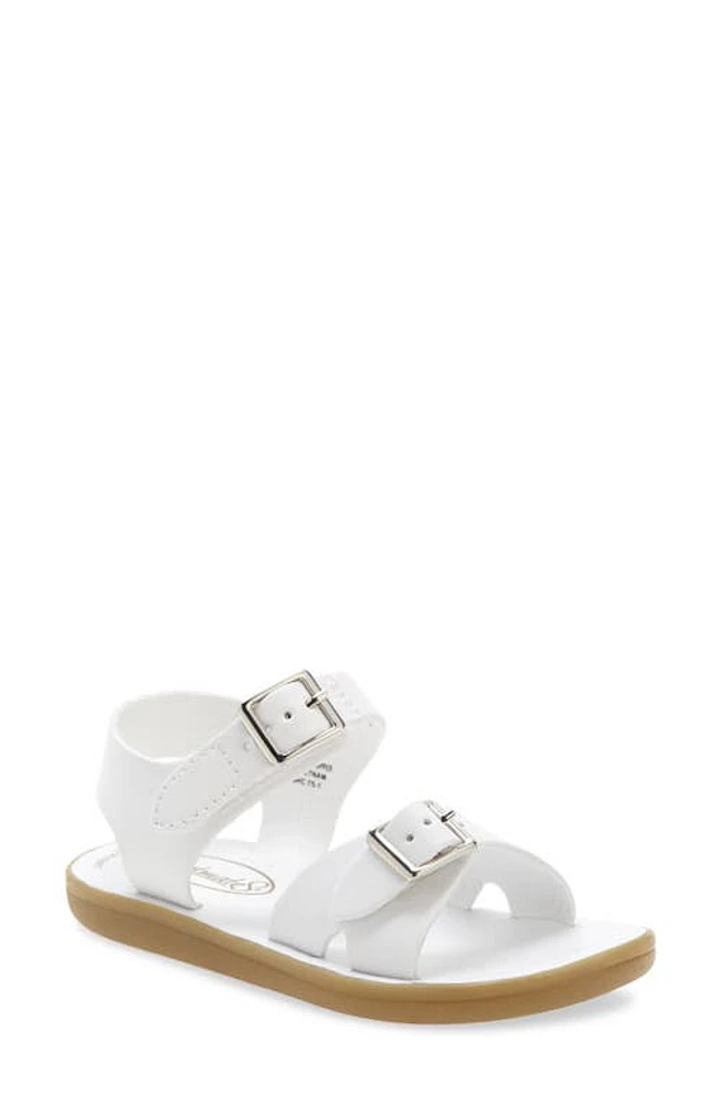 Footmates Tide Waterproof Sandal White Micro at Nordstrom, M