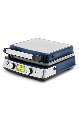 GreenPan Elite Ceramic Nonstick 4-Square Waffle Maker in Oxford Blue at Nordstrom