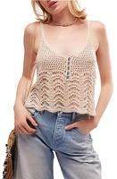 Free People Summer Breeze Open Knit Camisole Combo at Nordstrom,