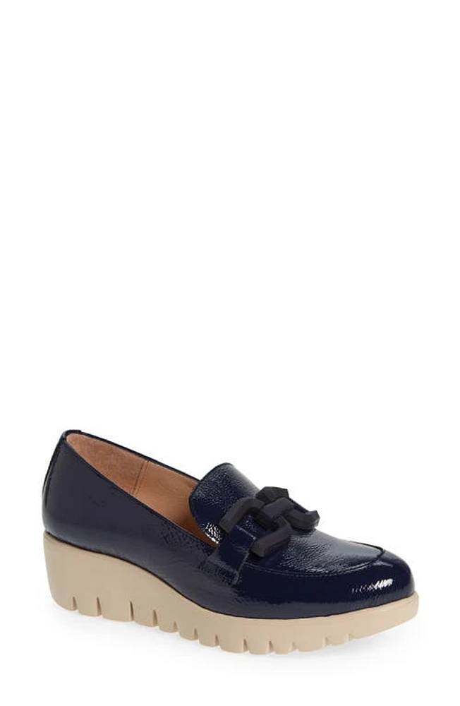 Wonders San Marino Platform Loafer Lack at Nordstrom,