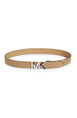 Michael Kors Monogram Reversible Leather Belt at Nordstrom,