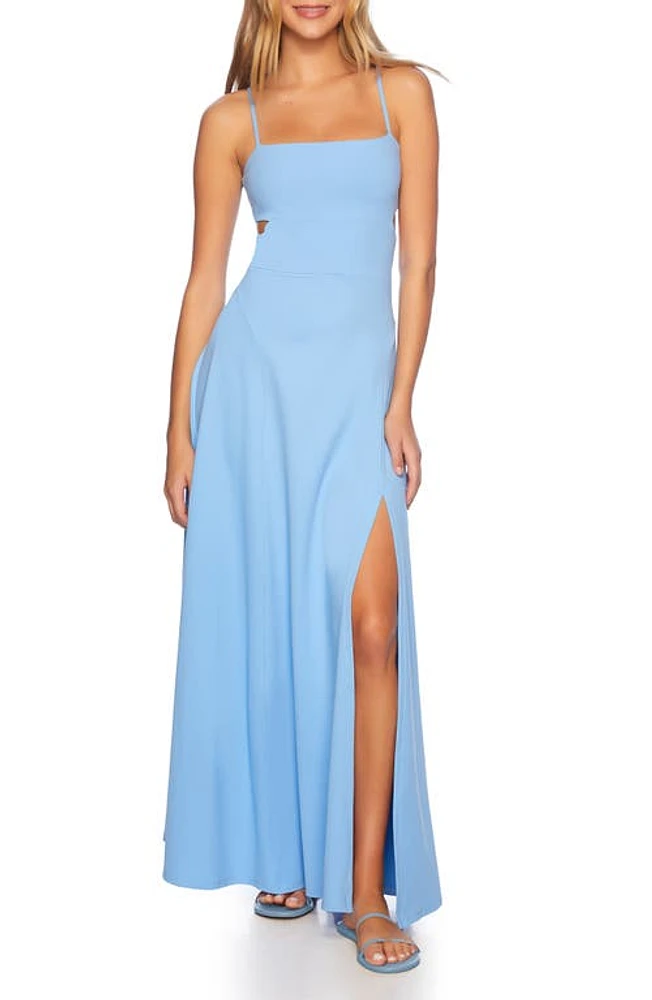 Susana Monaco Cutout Maxi Sundress in Miku at Nordstrom, Size X-Small