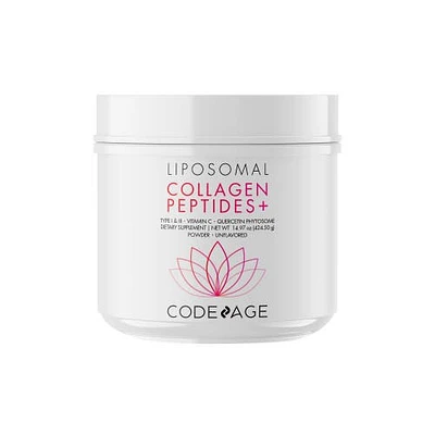 Codeage Liposomal Collagen Peptides Powder + Vitamin C, Quercetin Phytosome, Phospholipids, 14.97 oz in White at Nordstrom