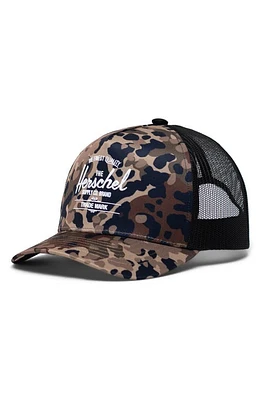 Herschel Supply Co. Whaler Mesh Trucker Hat in Terrain Camo at Nordstrom