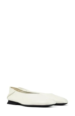 Camper Casi Myra Flat White Natural at Nordstrom,