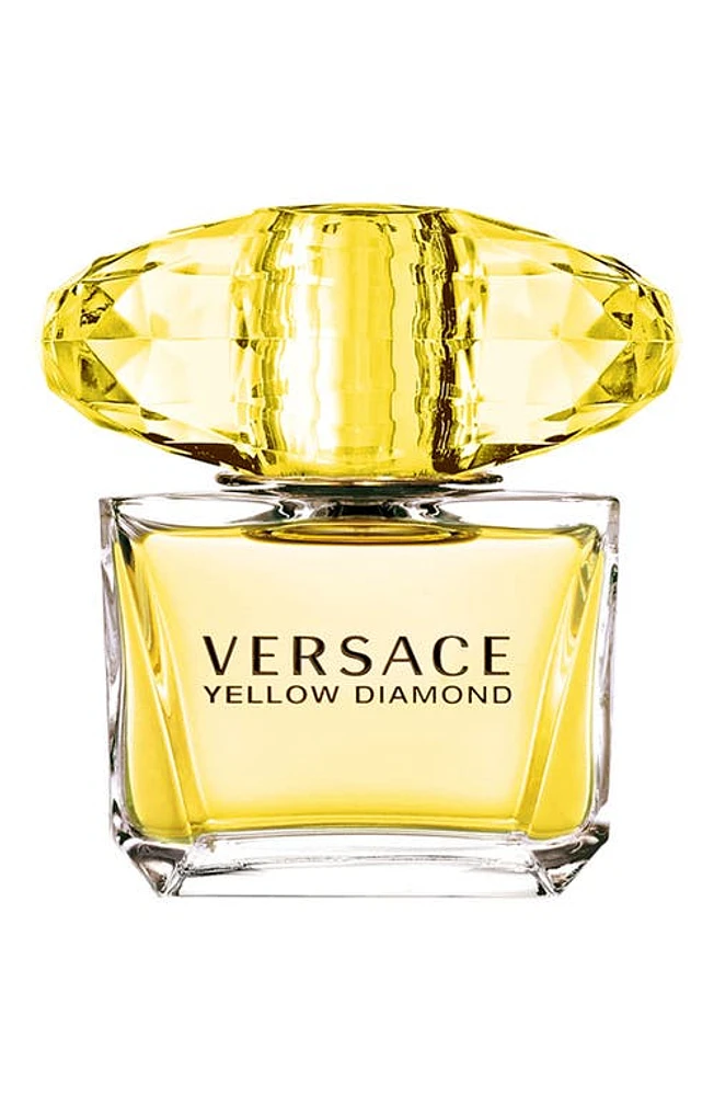 Versace Yellow Diamond Eau de Toilette at Nordstrom, Size 3.1 Oz