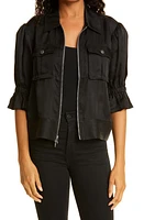 Cinq à Sept Holly Ruffle Sleeve Jacket at Nordstrom,