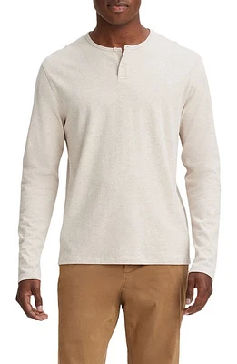 Vince Long Sleeve Sueded Jersey Henley H at Nordstrom,