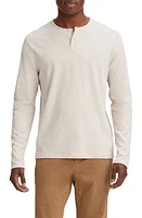 Vince Long Sleeve Sueded Jersey Henley H at Nordstrom,