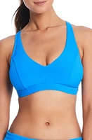 Rod Beattie Underwire Bikini Top Big Sur Bleu at Nordstrom,