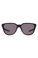 Oakley Actuator 57mm Prizm Rectangular Sunglasses in Black Grey at Nordstrom