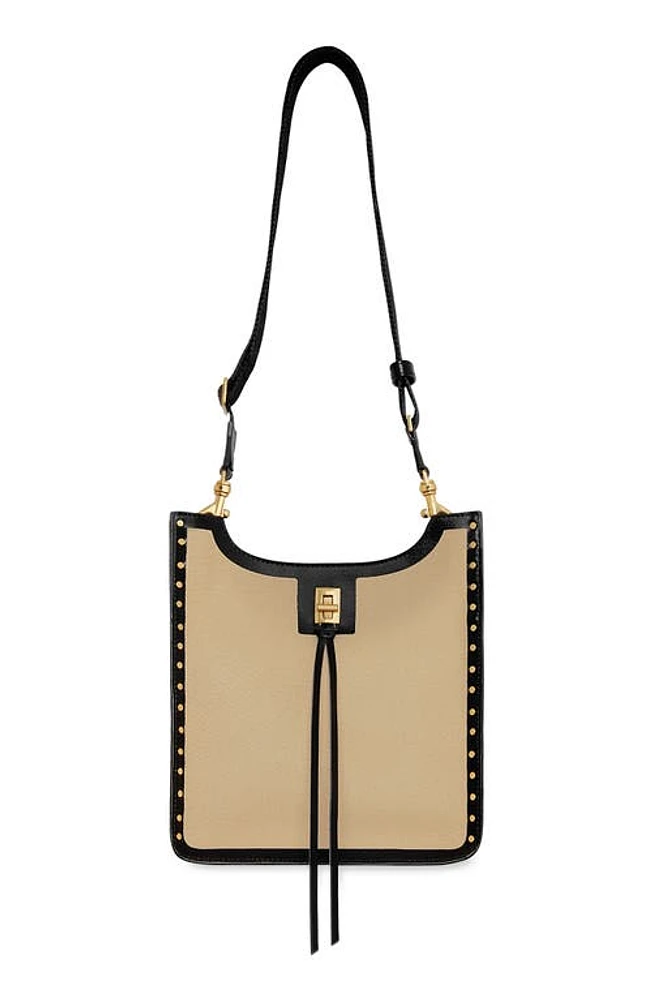 Rebecca Minkoff Medium Darren Surplus North/South Crossbody Bag in Trench/Black at Nordstrom