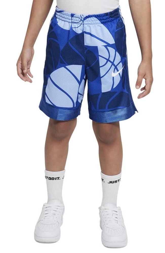 Nike Kids' Dri-FIT Elite Basketball Shorts Game Royal at Nordstrom,