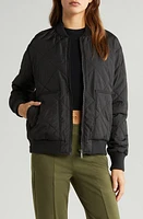 zella Quilted Side Zip Bomber Jacket at Nordstrom,