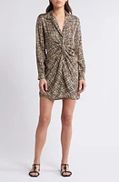 SESSÙN Holda Long Sleeve Shirtdress Slavika at Nordstrom,