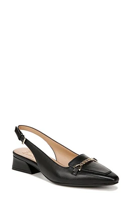 Naturalizer Lindsey Slingback Sandal Black Leather at Nordstrom,