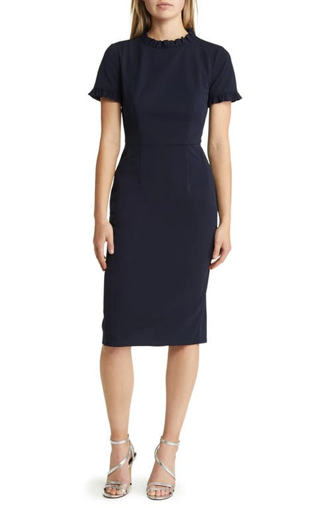 Maggy London Ruffle Sheath Dress at Nordstrom,