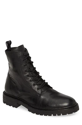 AllSaints Tobias Plain Toe Boot Black at Nordstrom,