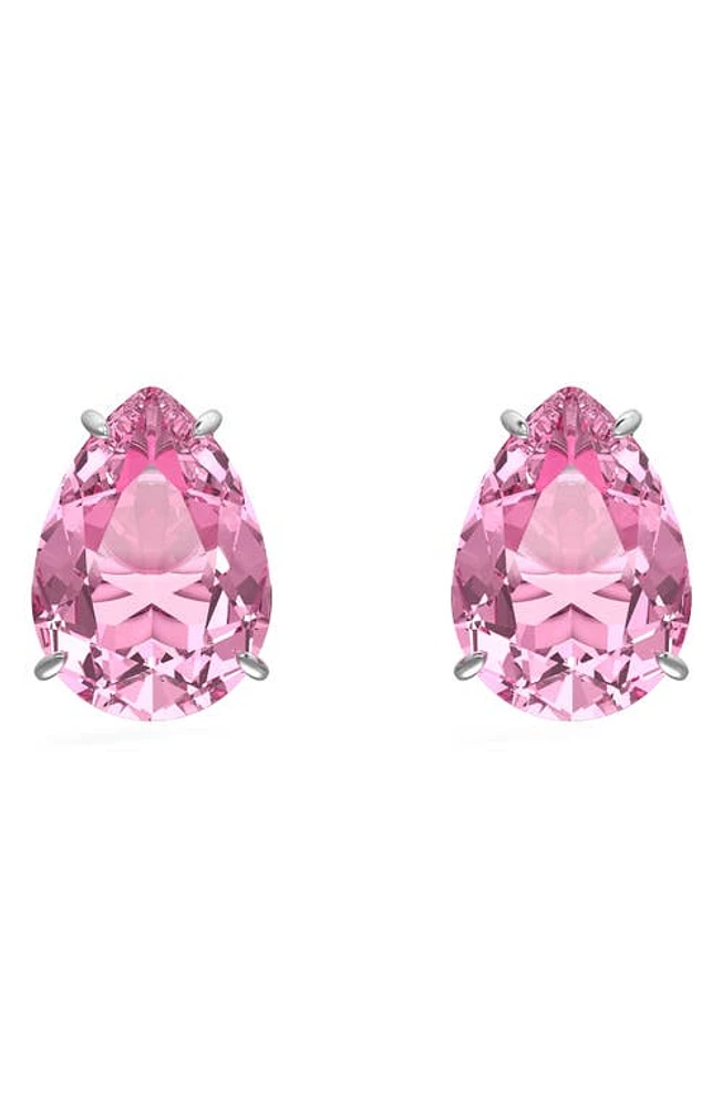 Swarovski Gema Stud Earrings in Pink at Nordstrom