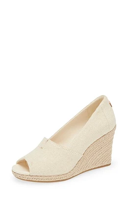 TOMS Michelle Espadrille Wedge Sandal Natural at Nordstrom,