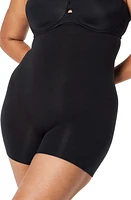 SPANX Everyday Seamless Sculpting High-Waisted Shorts in Very Black at Nordstrom, Size Small