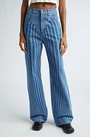 Jean Paul Gaultier Body Morphing Jeans Vintage Blue at Nordstrom,