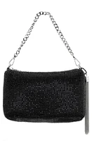 Nina Lorne Embellished Convertible Shoulder Bag in Black at Nordstrom